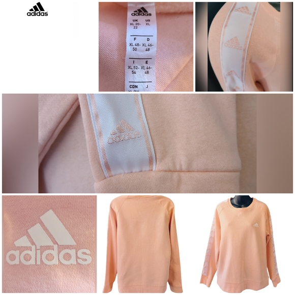 ADIDAS Tops - VINTAGE 80'S LOOK WOMEN'S ADIDAS SWEATSHIRT